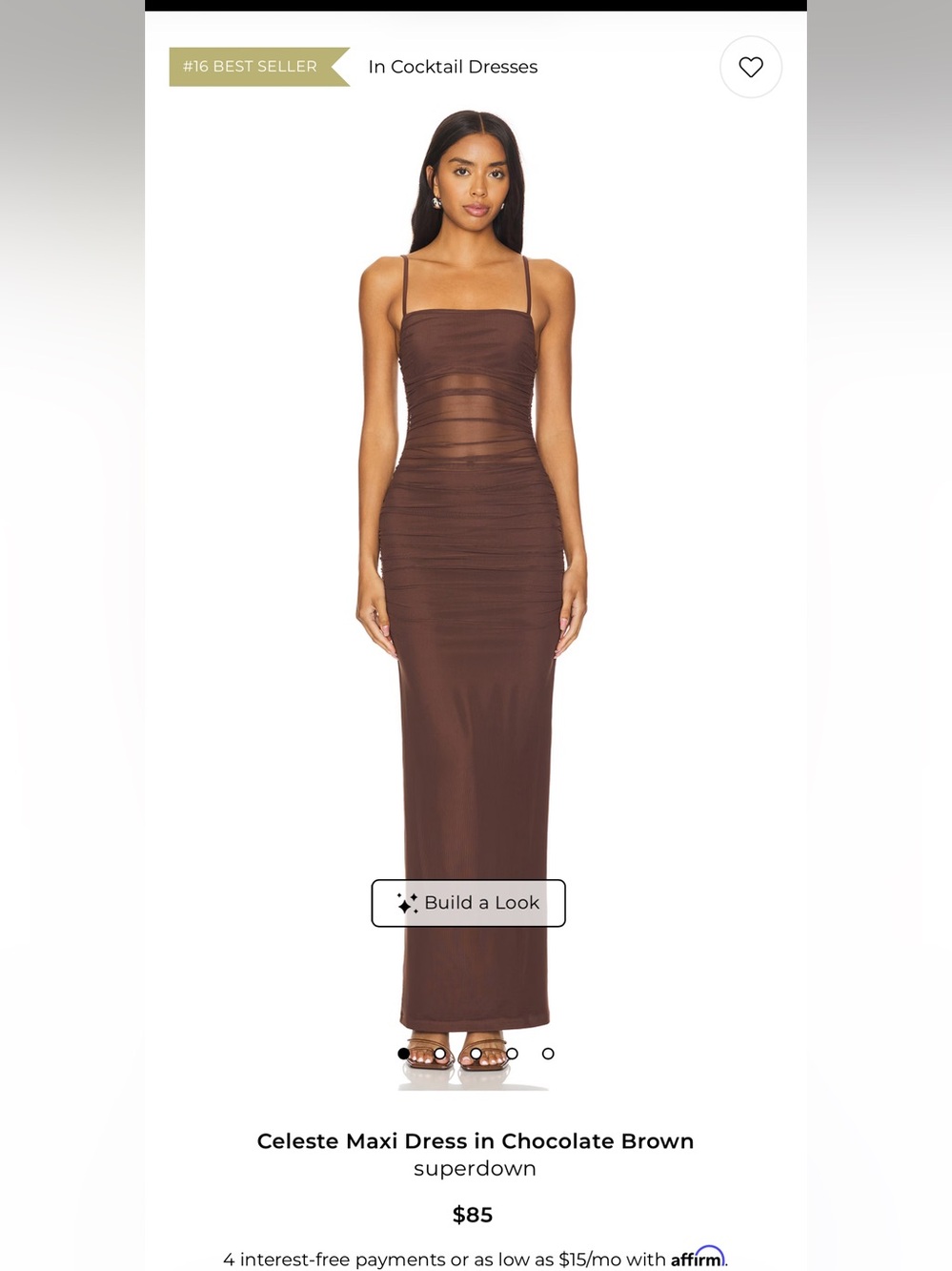 Revolve Celeste Maxi Dress (M)